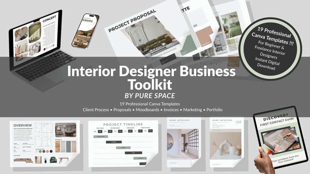 PURE Space Interior Designer Business Toolkit Preview
