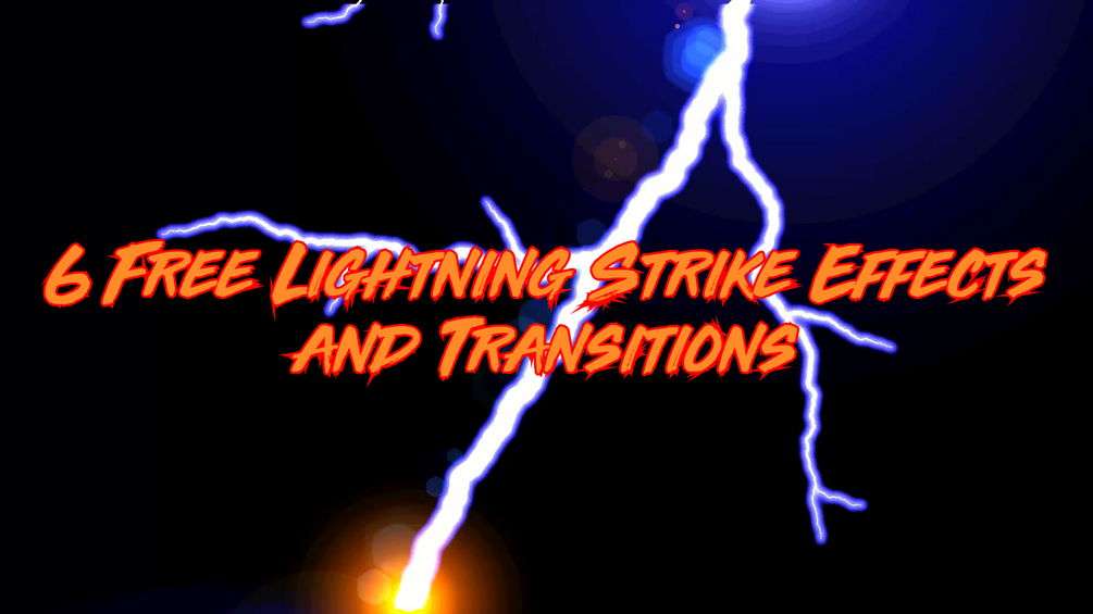 6 Lightning Strike Effectstransitions 1080p 