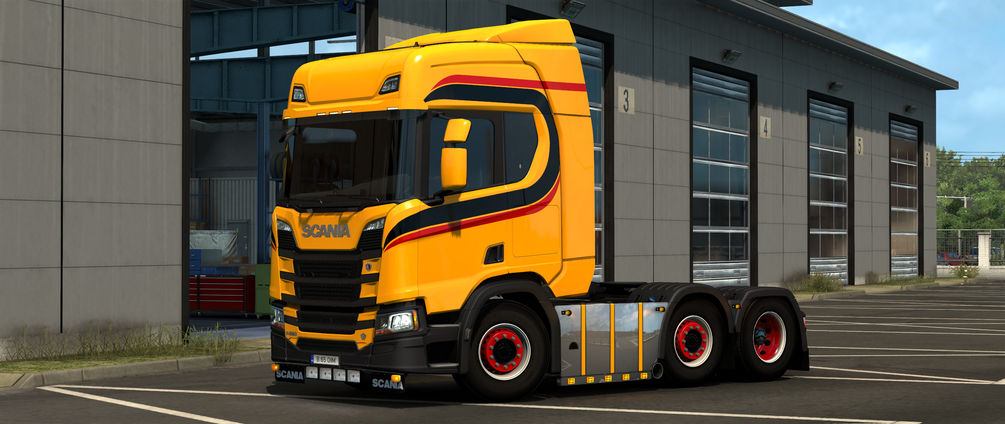 4 Colours Scania R Skin by VictorSE Graphic Design