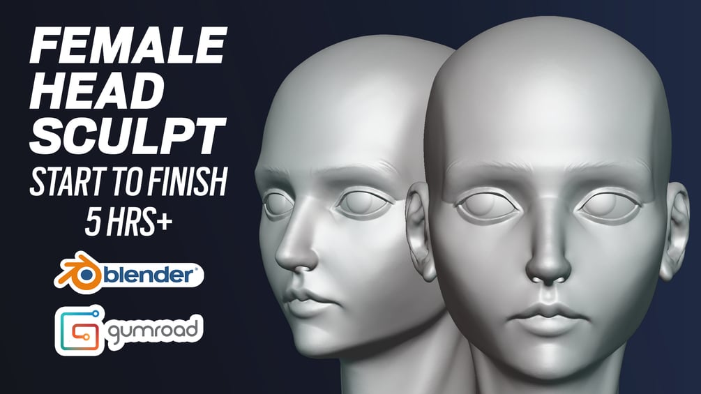 Blend Swap  Female face sculpt