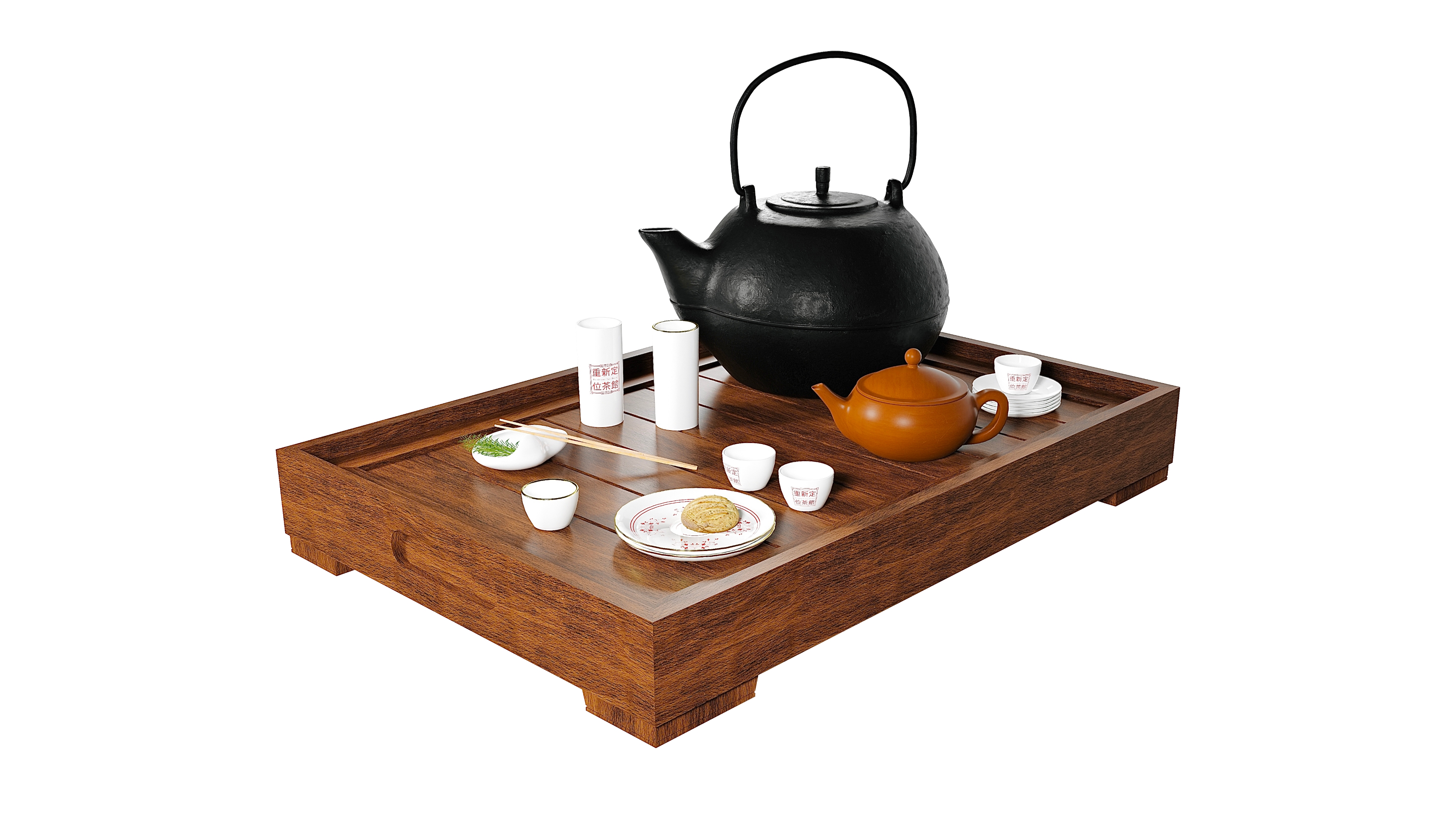 Tea Set Asset Pack