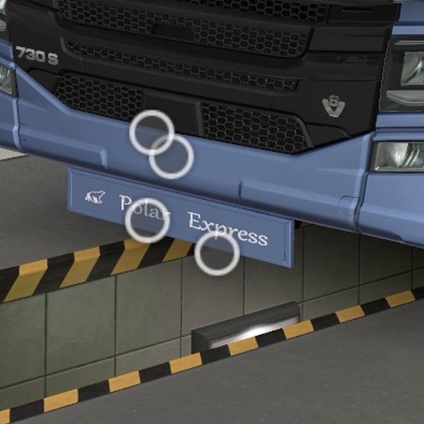 *[libox tuning part] Scania NG lightbox for bumper extension (lipo) by WC007 D3SIGN