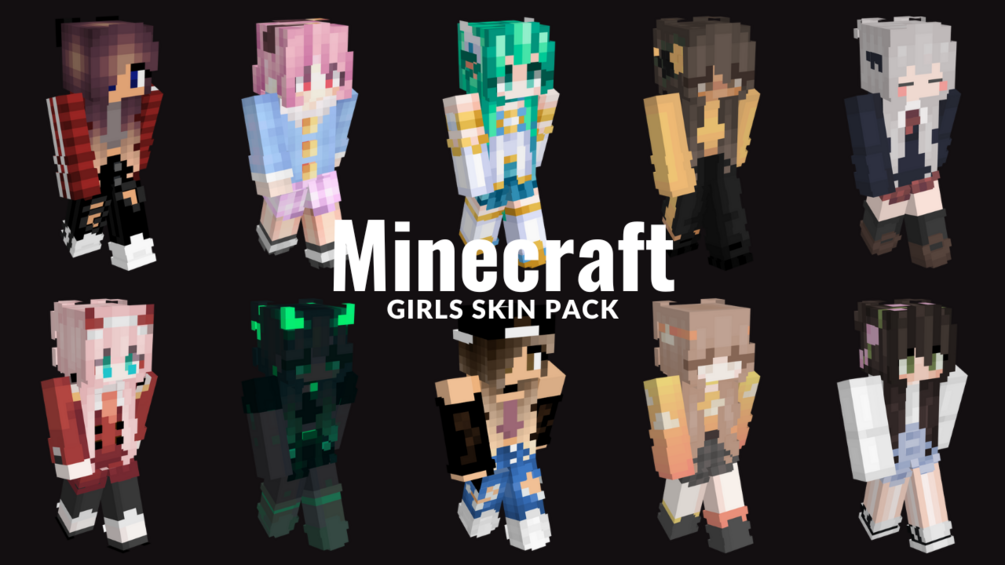 Minecraft Girls Skin Pack 4249