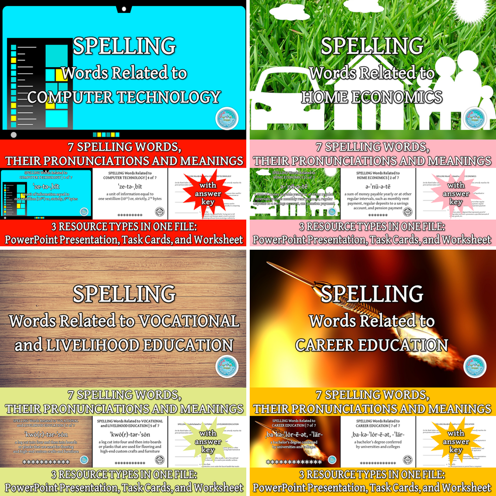 Spelling training bundle 3
