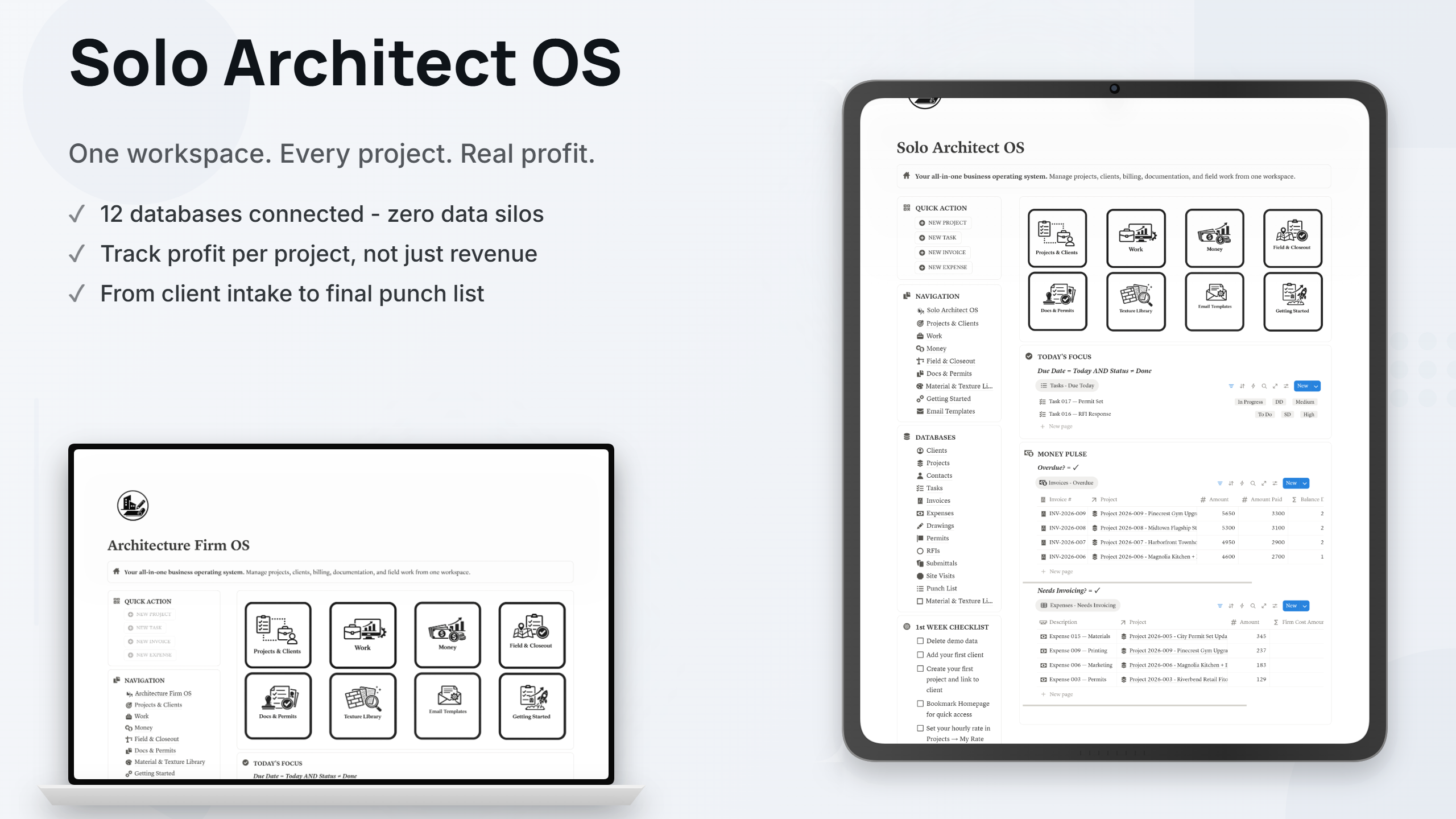 Architecture Firm OS for Solo Architects