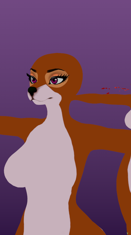 Maid Marian texture for the foxmoth puppy edit