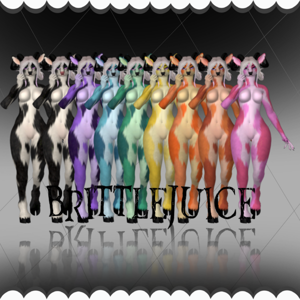 Cow Prints! | LILITH | RE-TEXTURE ONLY