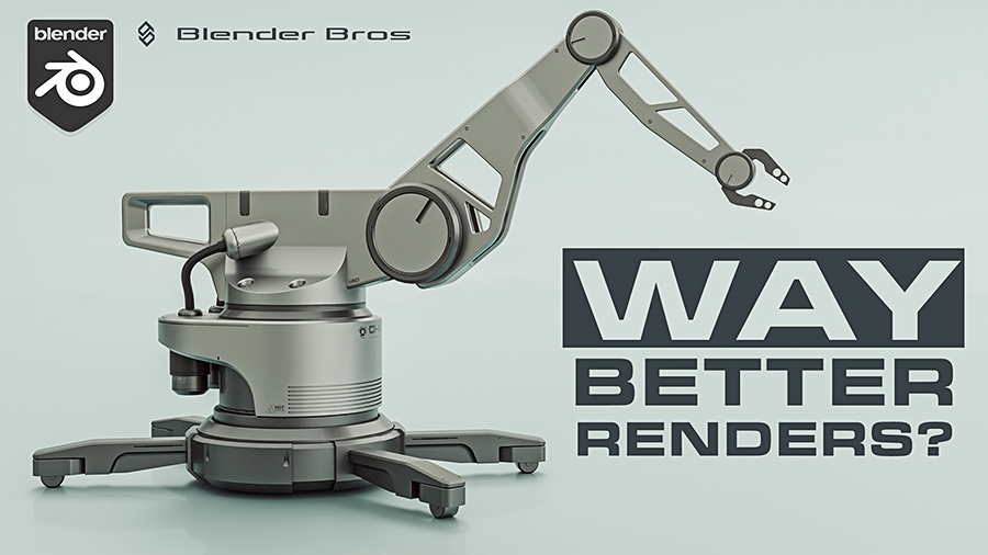 WAY better renders in Blender? Blender Bros