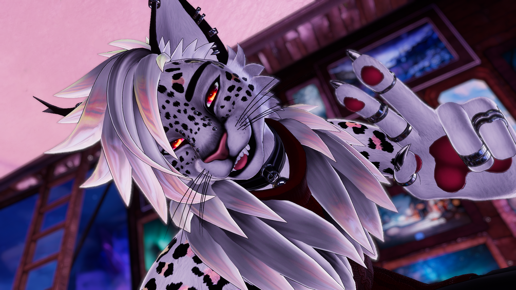 Felix Feline Furry Vrchat PC+Quest Physbones 3.0