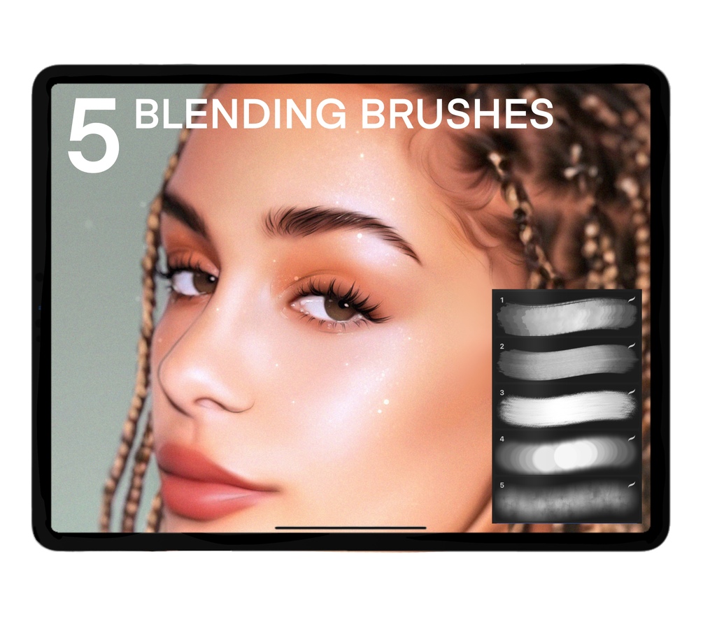 Procreate deals blending brush