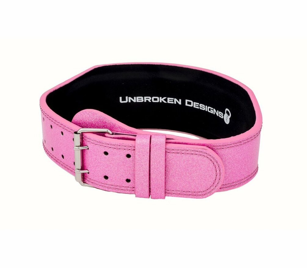UNBROKEN DESIGNS Sparkle Princess Leather Lifting Belt
