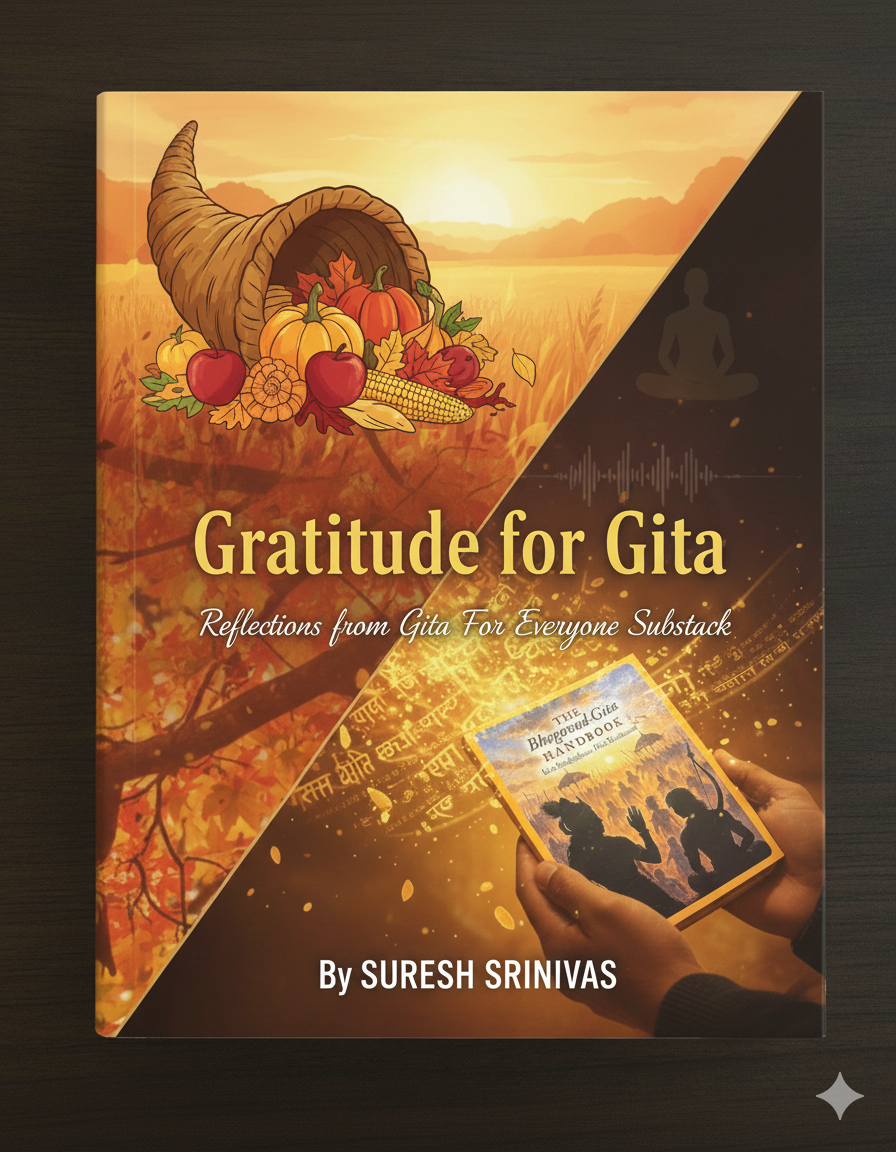 Gratitude For Gita booklet preview