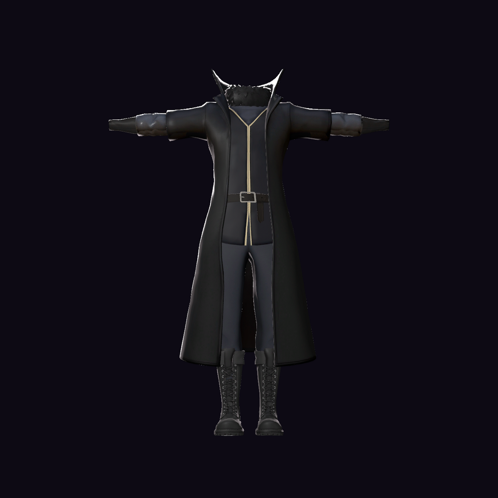 Sovereign Noir — front view of the full set