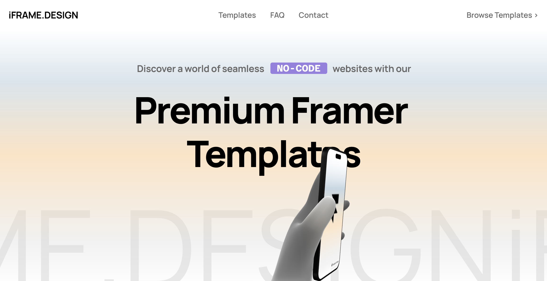Introduce iframe.design: Your Framer Templates Marketplace - IFRAME ️ ...