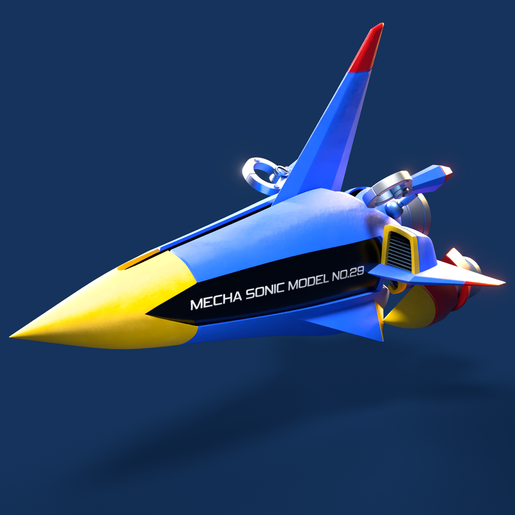 Rocket Metal Sonic rig