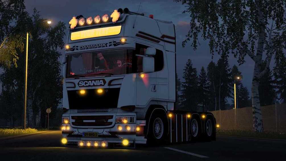 ETS2 Scania R580 by Ets2mods.