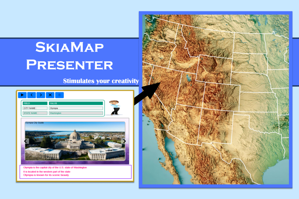 SkiaMap Presenter