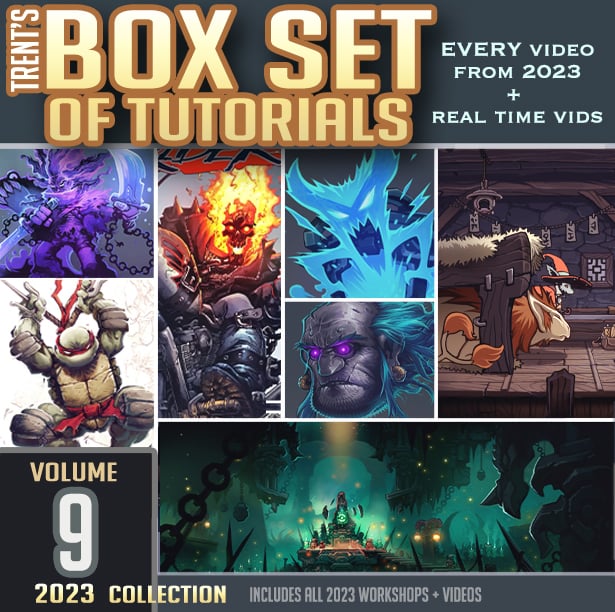 Box set of Tutorials volume 9 (2023) by Trent Kaniuga