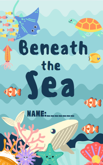 Activity Book About Sea Animals
