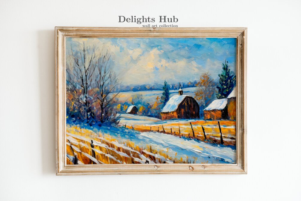 winter-farm-landscape-printable-digital-prints-wall-art-delights