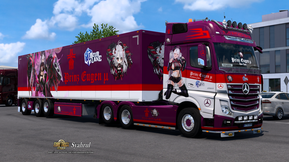 [ETS2] KMS Prinz Eugen µ | Azur Lane [Combo Skin] by Syahrul Itasha Truckstyling 痛トラック