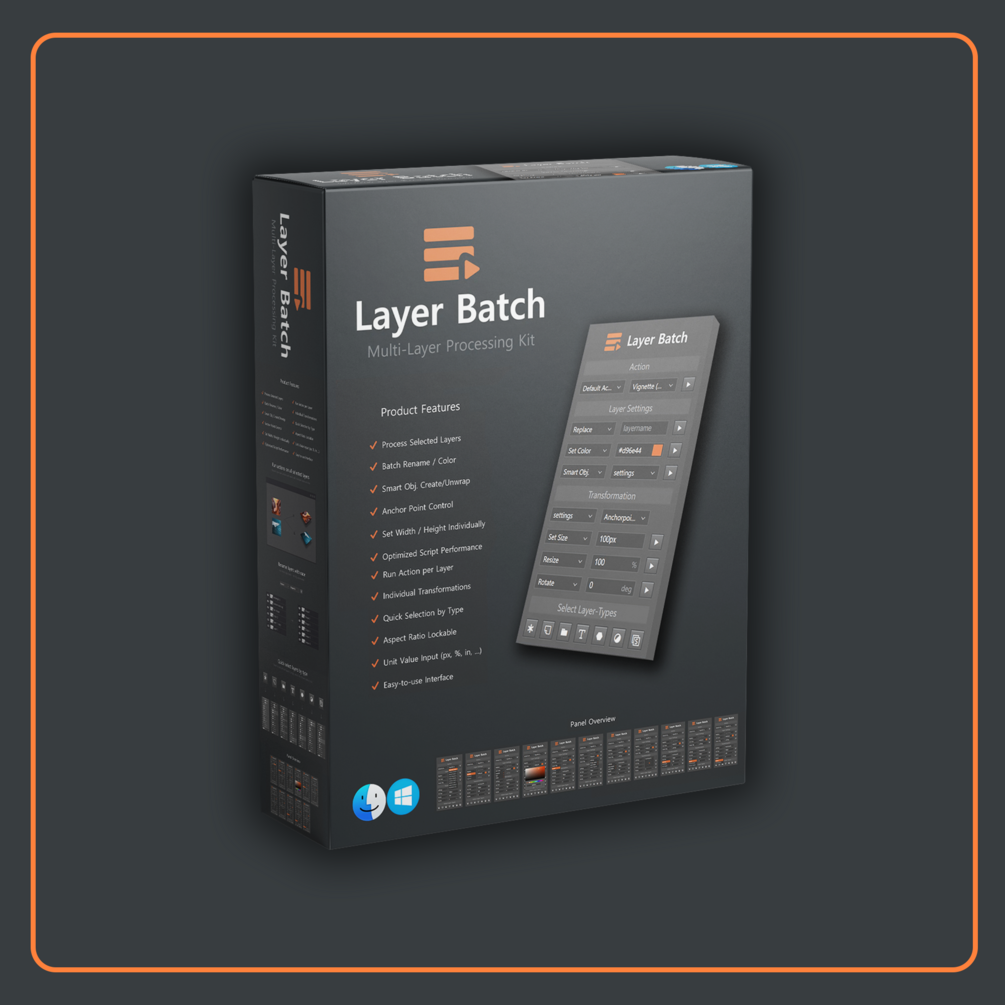 Layer Batch Processing Kit