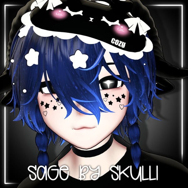 Sage the Sleepy Sheep 💤🐑 [PC+QUEST] - VRChat Avatar