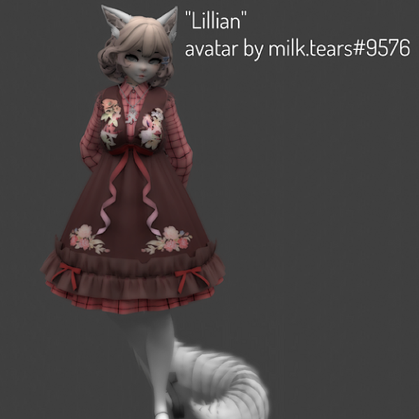 Lillian (VRChat 3.0 avatar) by milktears