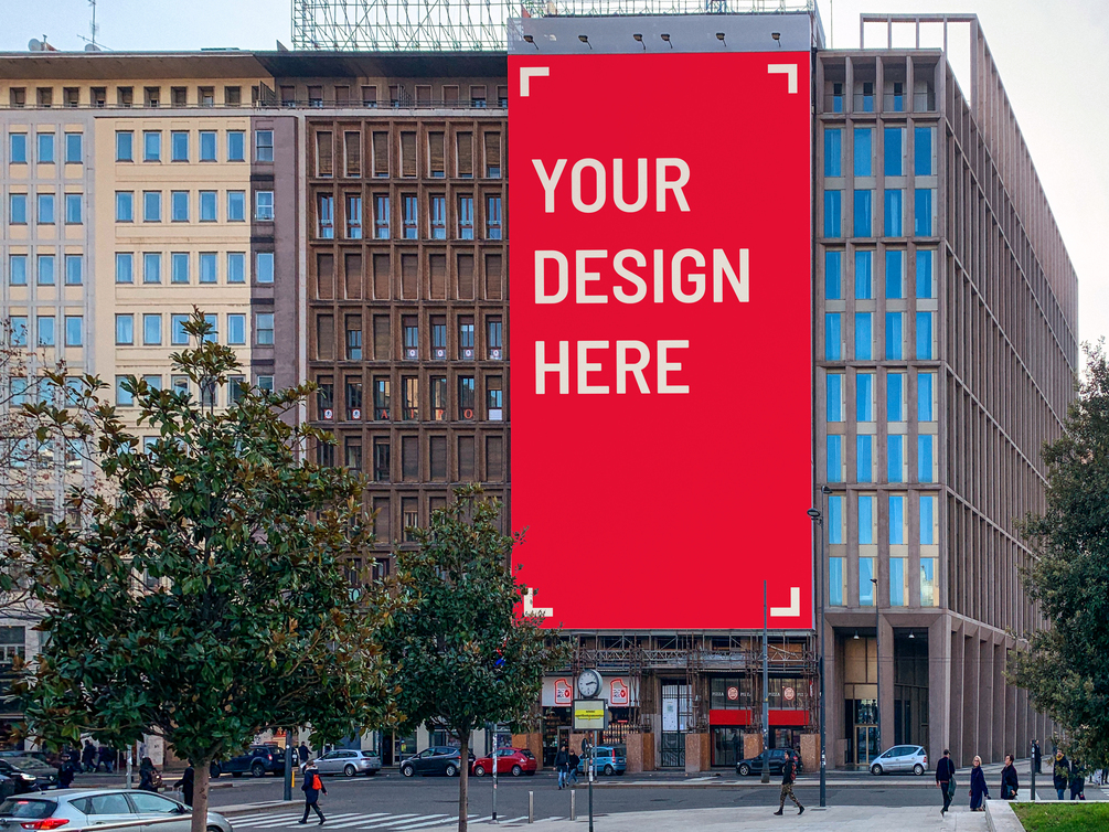 Building Sign Mockup