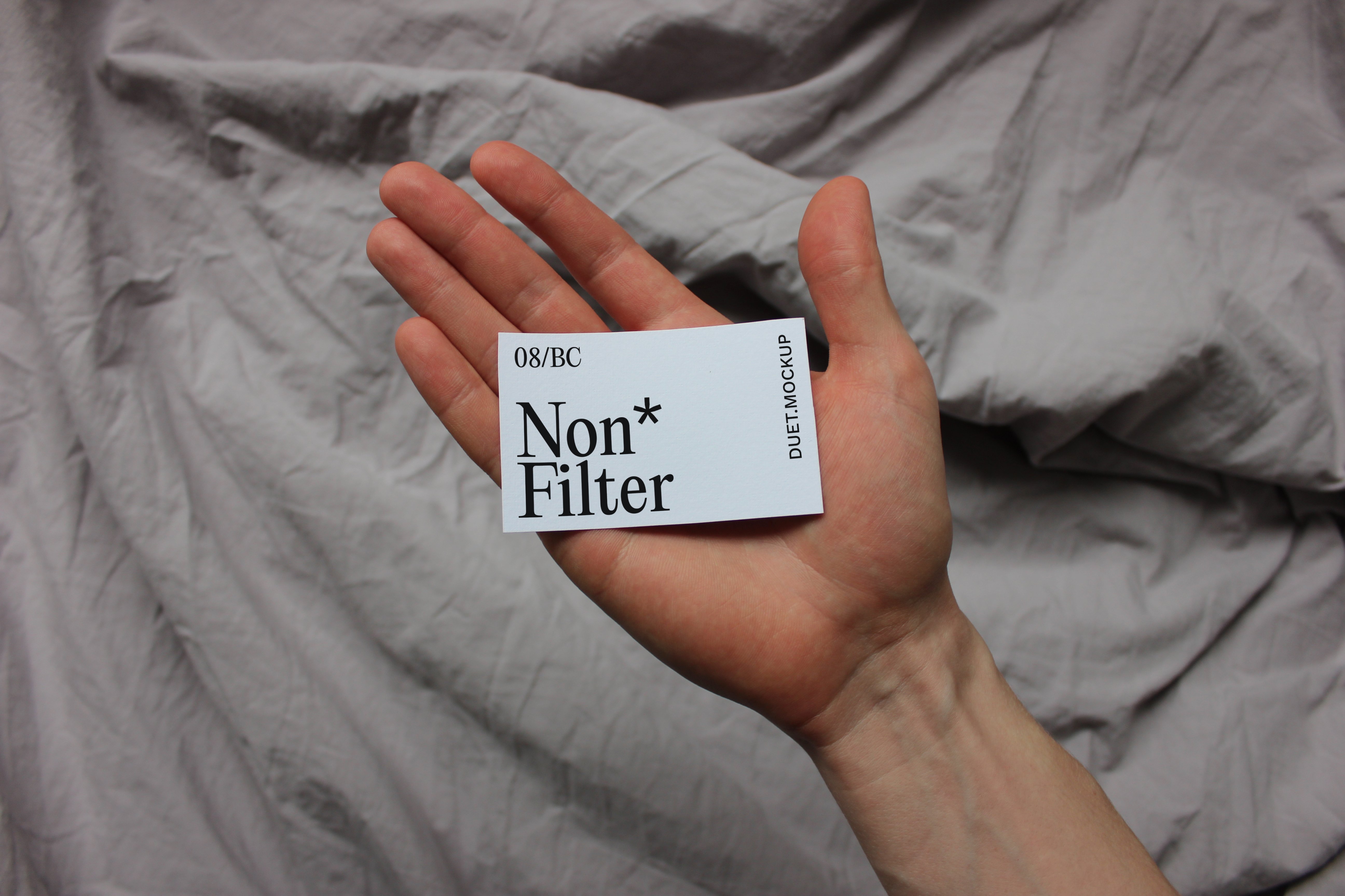 Non Filter BC_08 Mockup