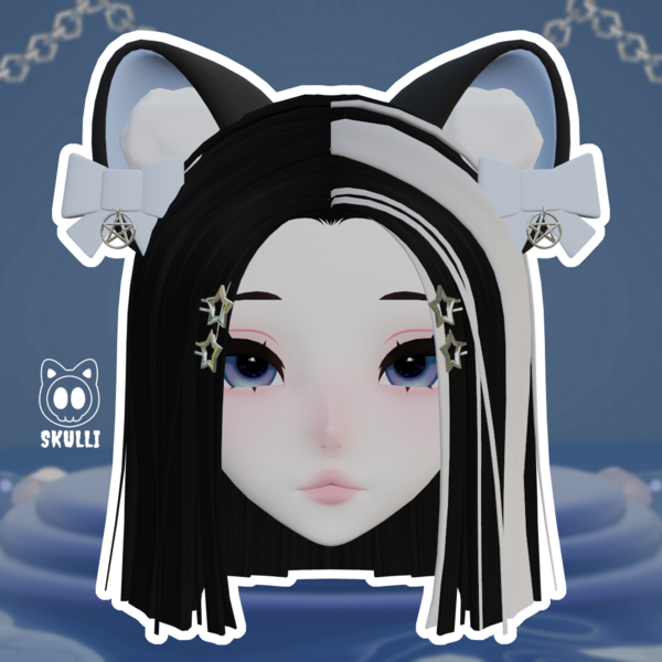 Baby Goth Bear Ears [Commercial License]