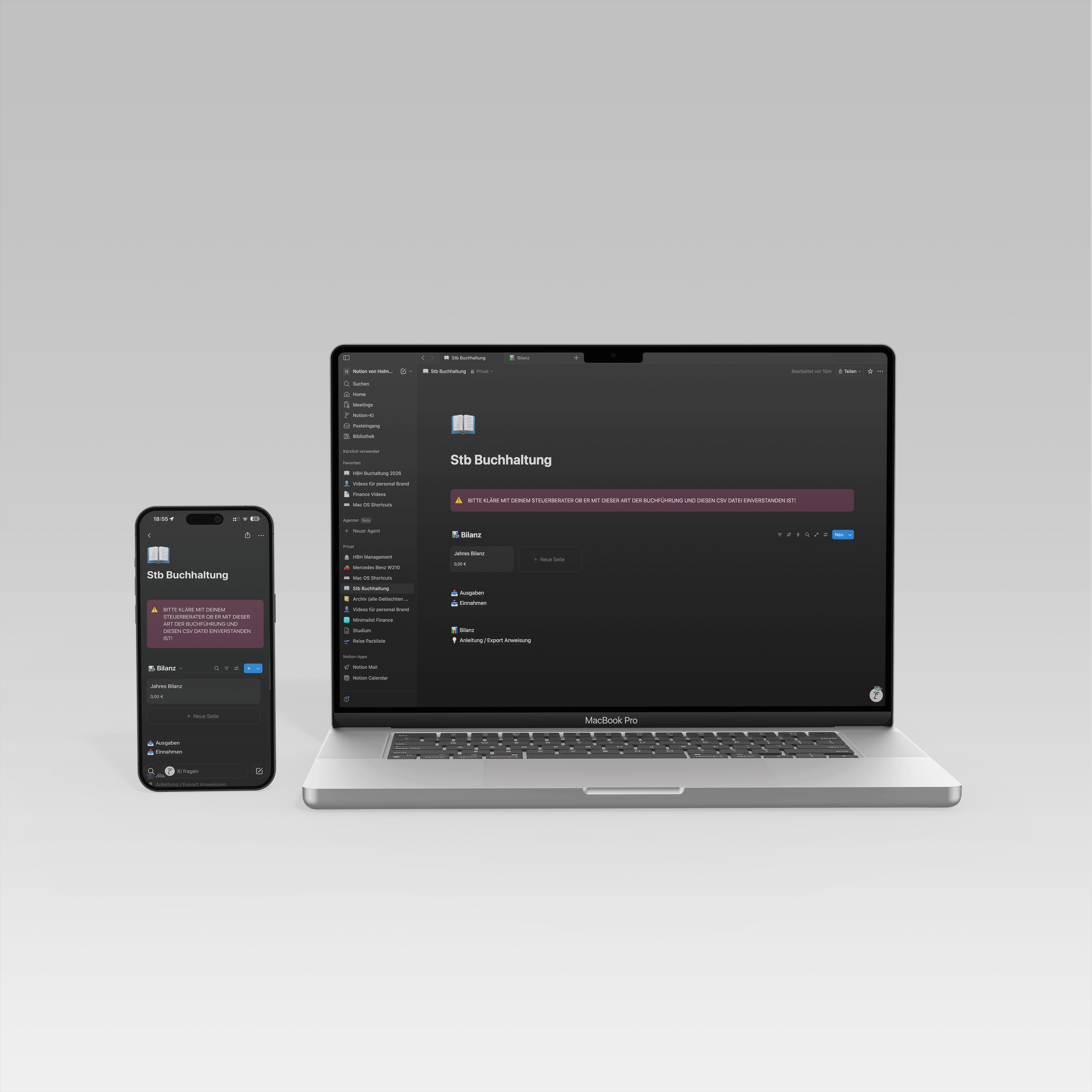 Stb Buchhaltung for Notion preview
