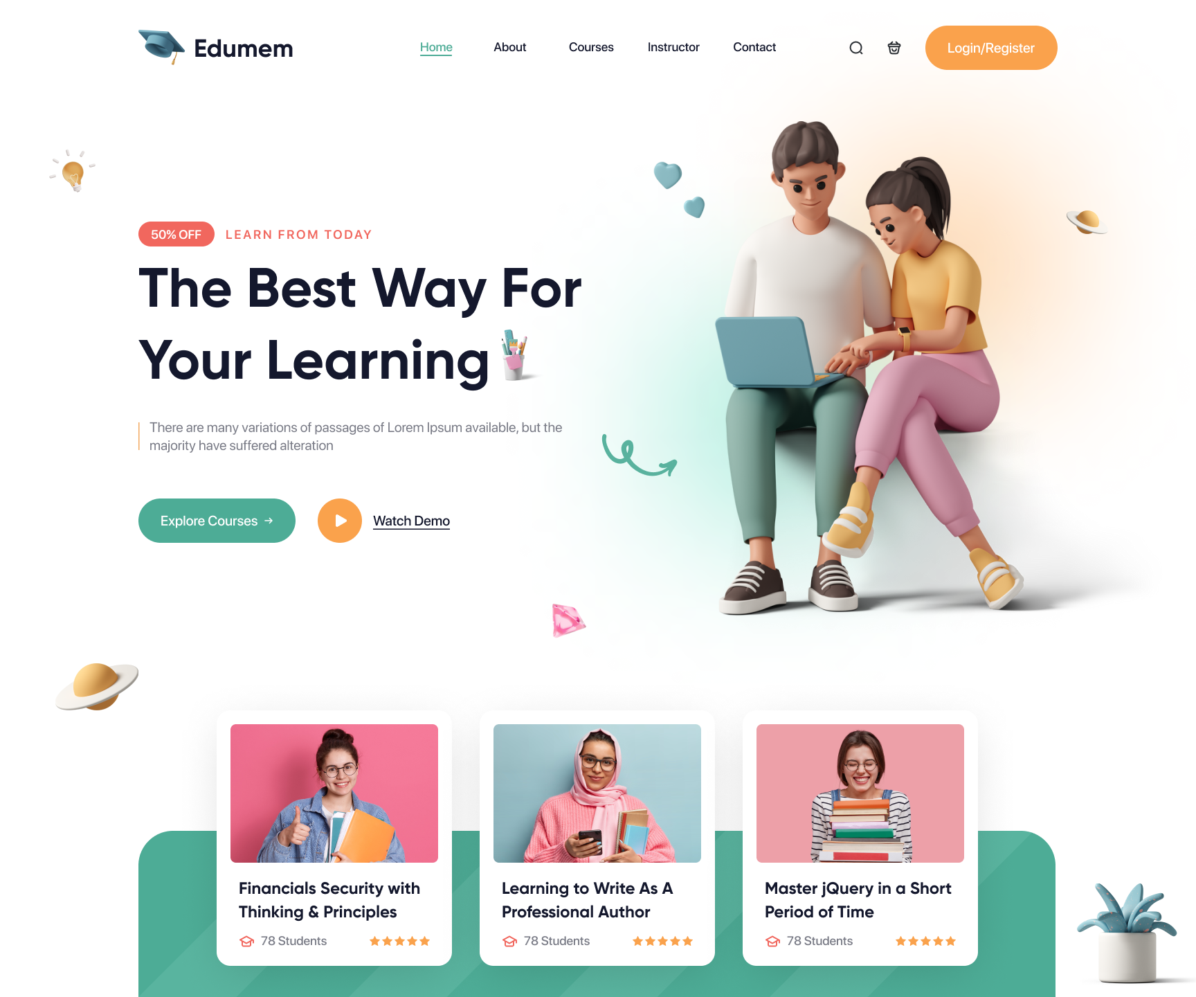Educational Website Design