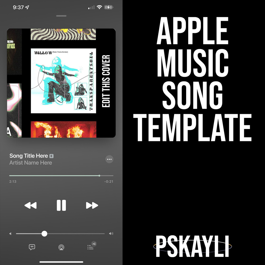 Apple Music Template