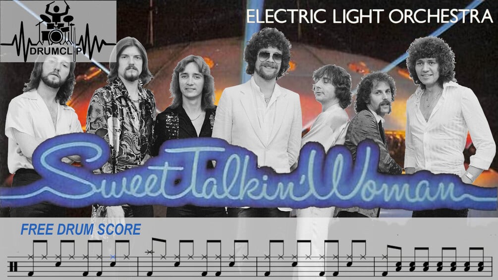 Electric Light Orchestra Sweet Talkin' Woman (Drum Sheet Music)
