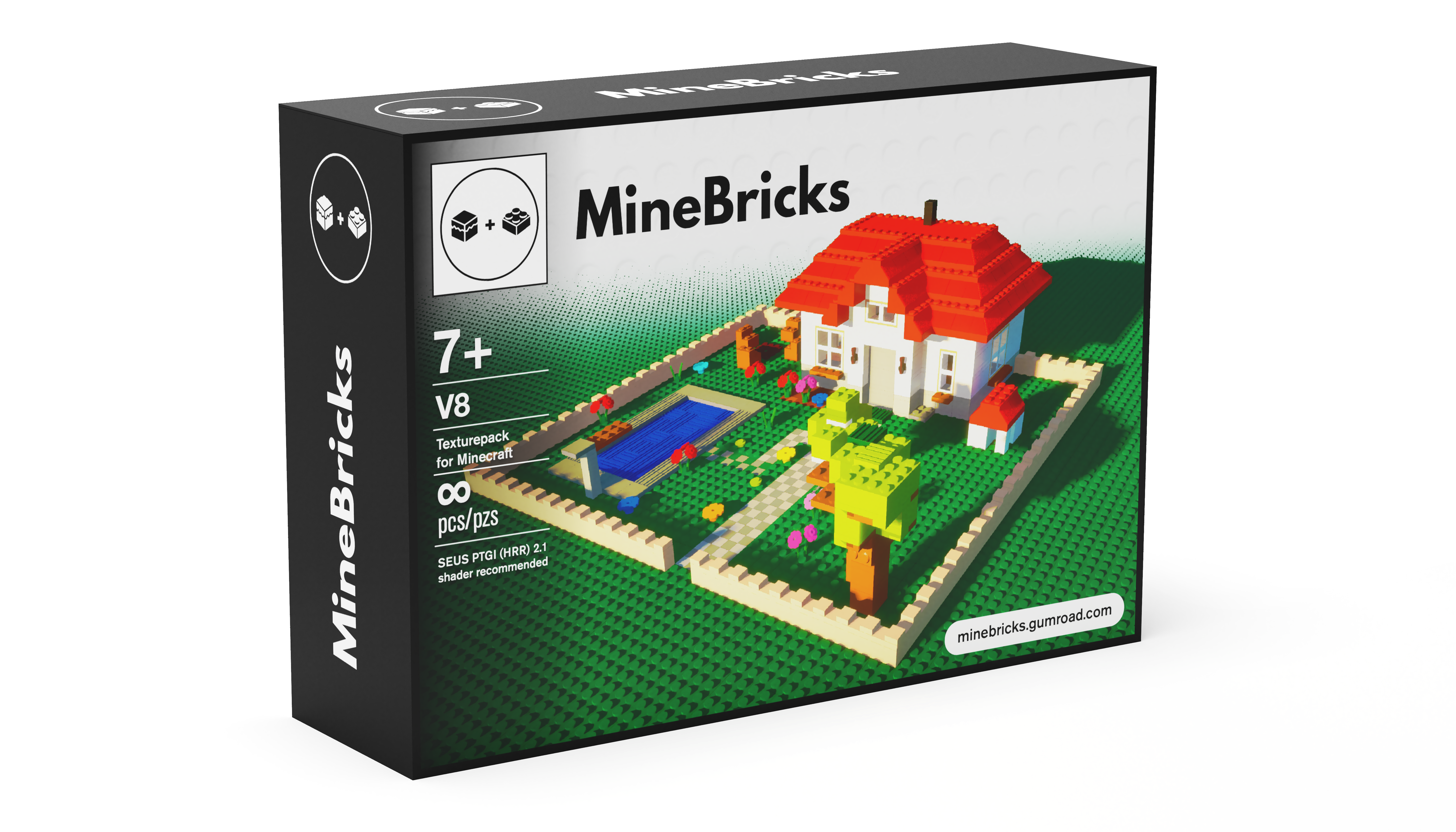 MineBricks Resource Pack 1.20 / 1.19