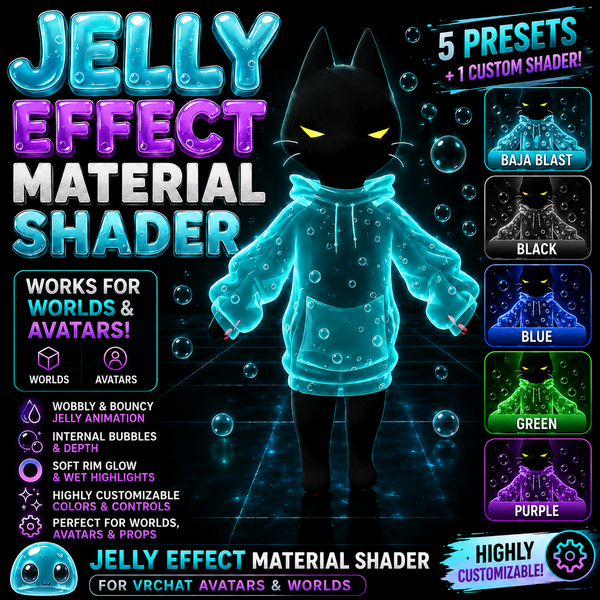 VRChat Jelly Effect Material Shader | Avatars & Worlds preview