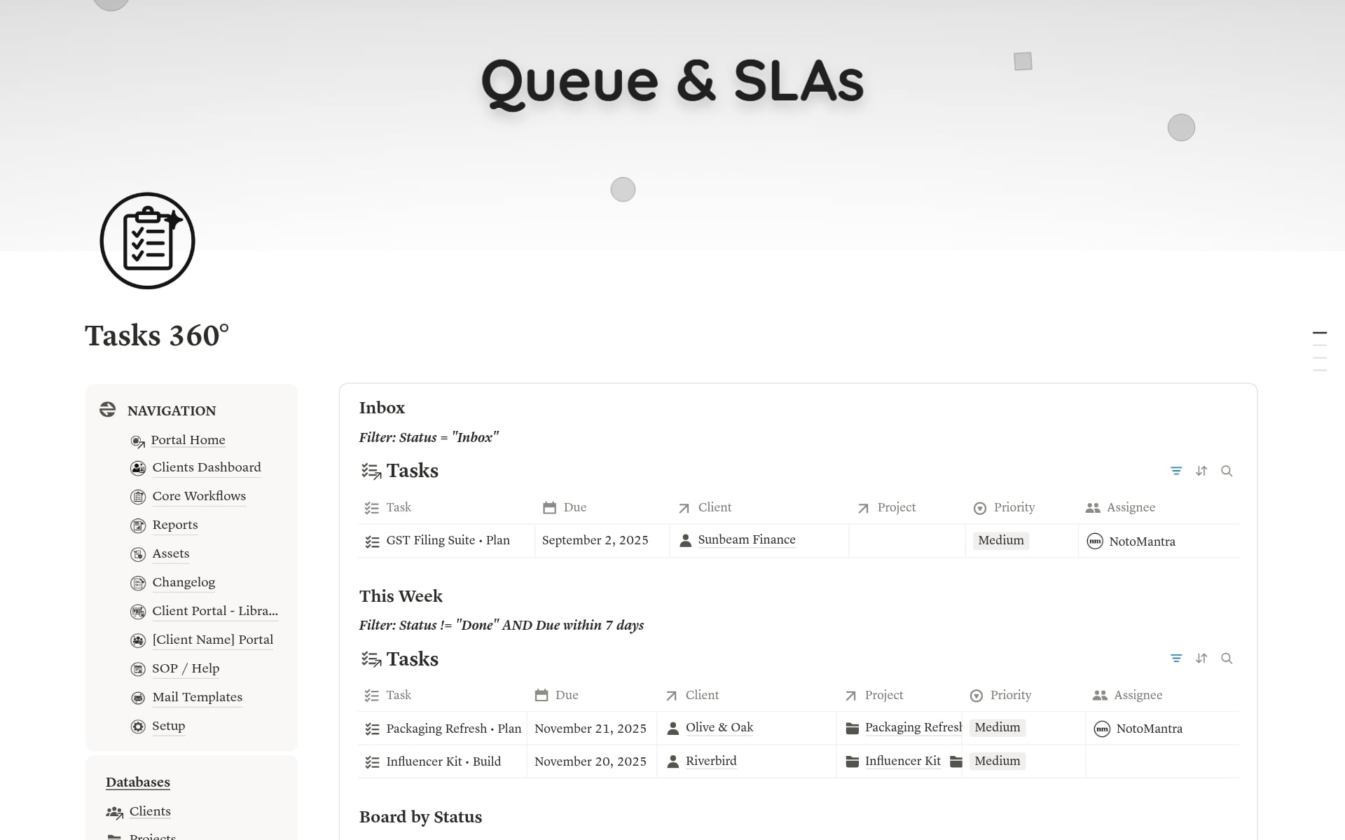 Agency Operations OS: Manage Clients, Projects & SLAs in One System - view 6