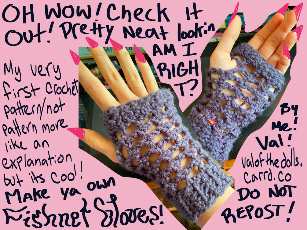 ez crochet glove patterns