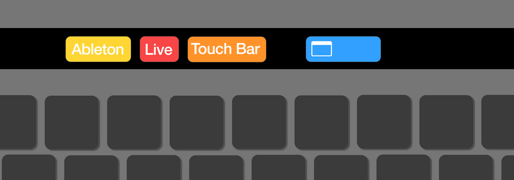 Ableton Live Touchbar Preset