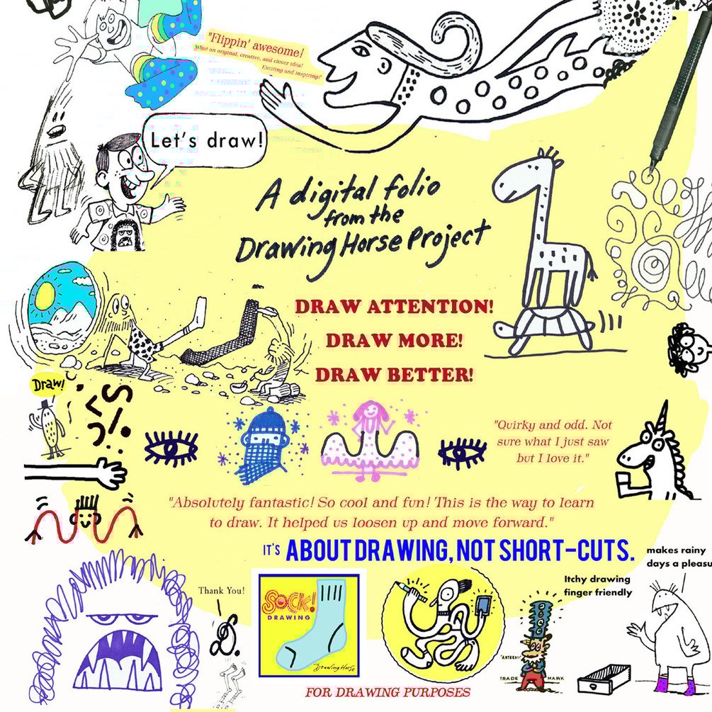 digital folio of 45+ drawing sheets