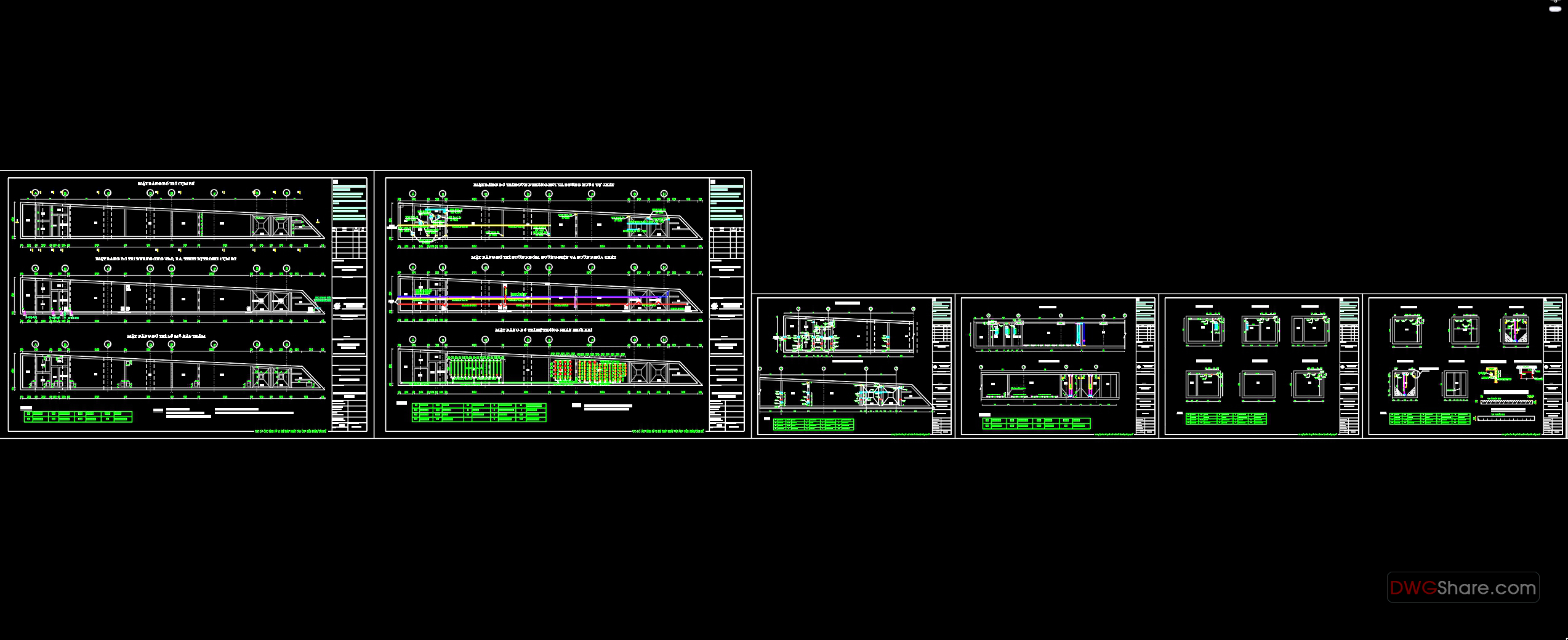 Full set of Shop Drawing drawings of high-rise, low-rise buildings, villas