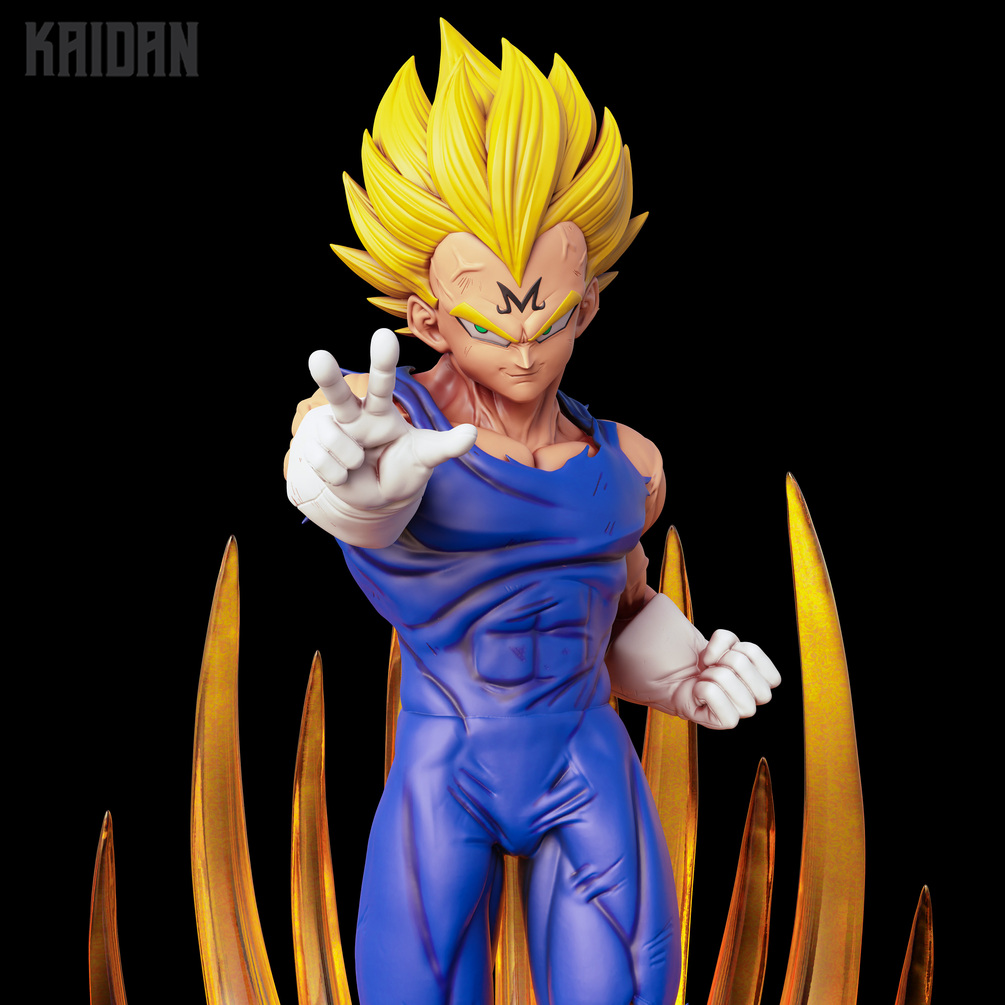 Kaidan Vegeta Majin Dragon Ball Z Full Figure Stl For 3d Printing 3321