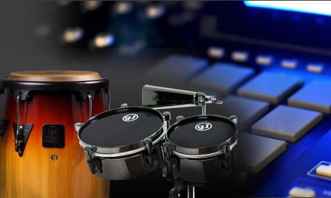 (aq) Latin Vintage Percussion