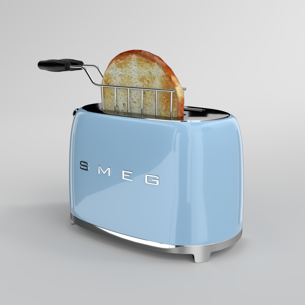 SMEG 50s Retro Style Toaster 3d model