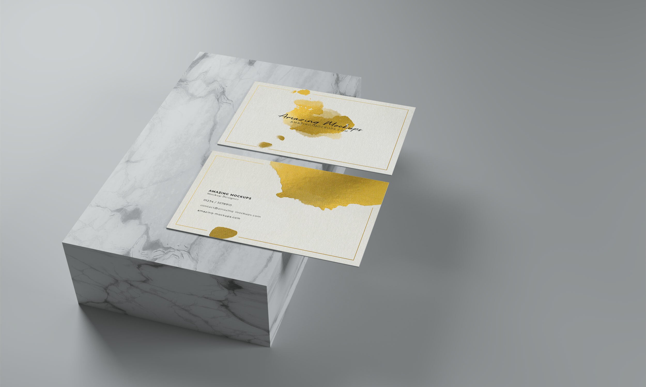 FREE: Business Card mockups