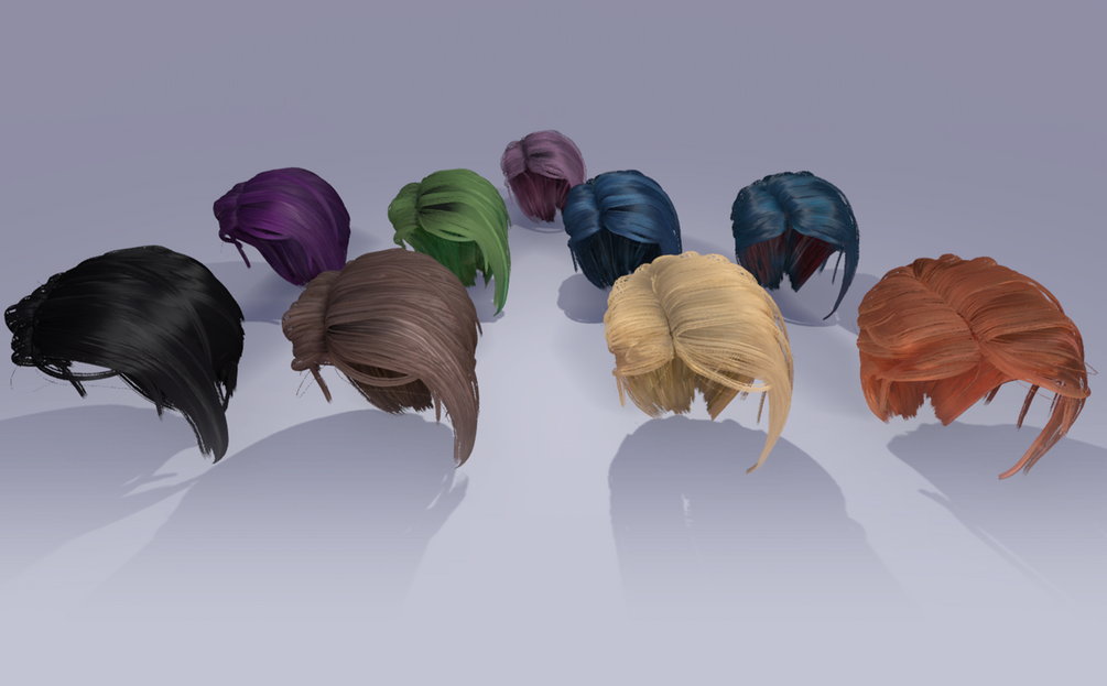 RoRamsay on X: Hair Shader for Unreal, Unity #PBR, Unity #HDRP