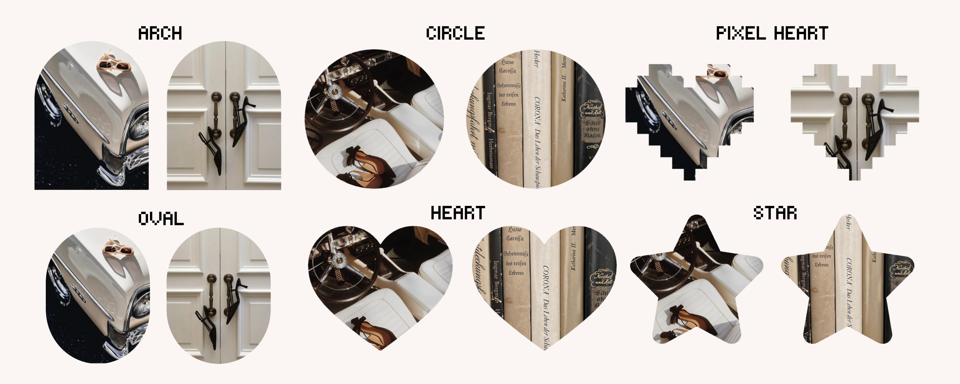No more editing pictures outside of Notion. Adjustable digital frames at your fingertips. Digital PIcture Frame Notion Widget Variety of Shapes