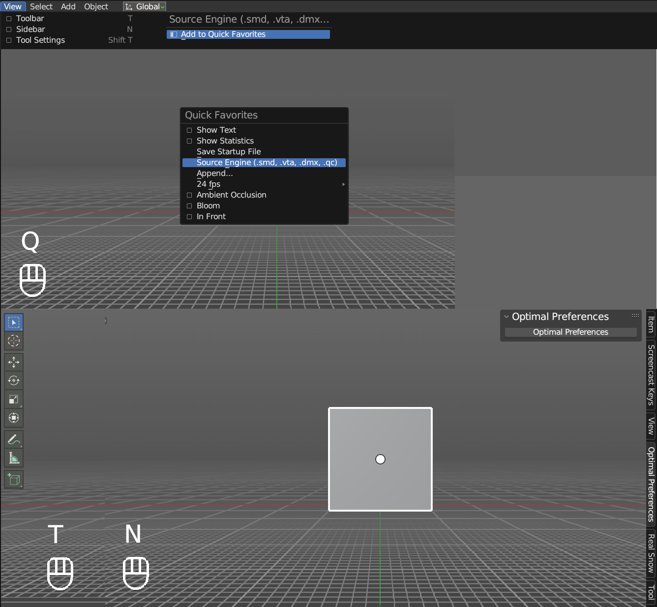 BFM Keymap for Blender 3.3+
