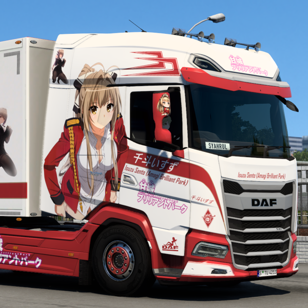 [ETS2] Isuzu Sento | Amagi Brilliant Park [Combo Skin] by Syahrul Itasha Truckstyling 痛トラック